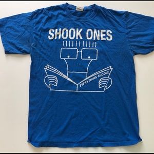 SHOOK ONES Everything Shooks Men's Blue T-Shirt